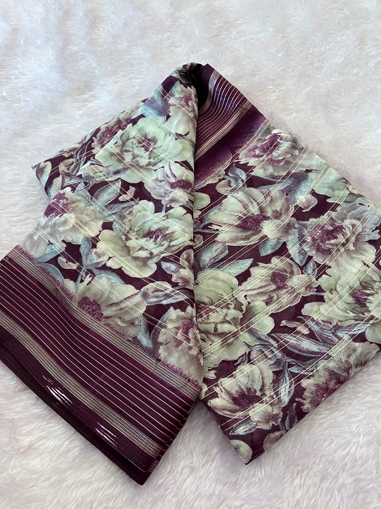 Printed chiffon