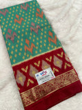 Ikkat Print Crape Chiffon-M26