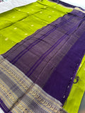 Fancy Tussar Silk Saree-JU13