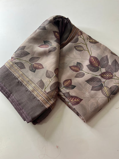 Printed Brosso Saree
