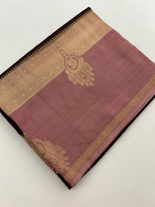 Banarasi Viscose Fancy Saree-J10