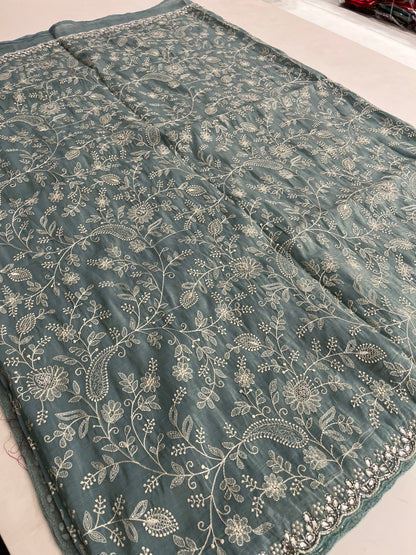 MA15 Organza full work