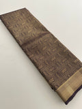 Kanchi Semi Silk Tissue Brocade-JU10