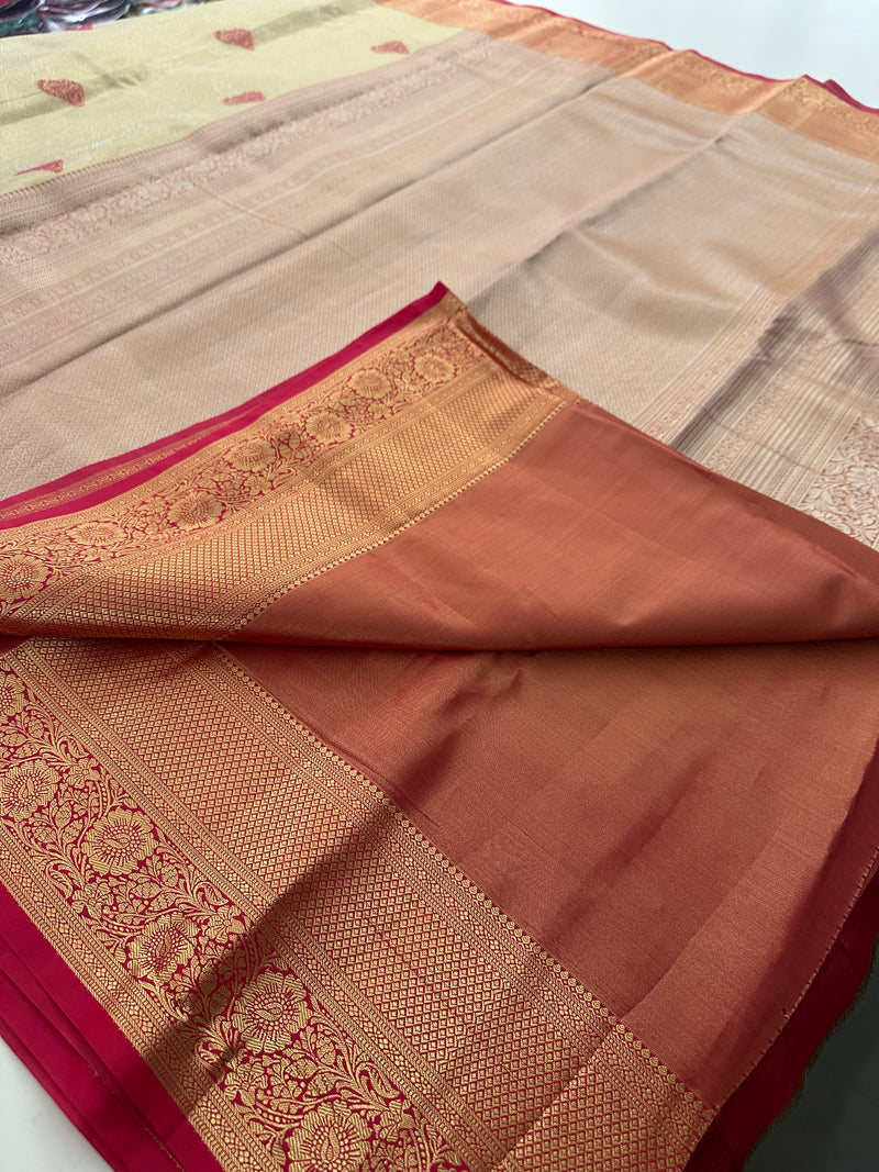 Kanchi Tissue Semi Silk Fancy-J27