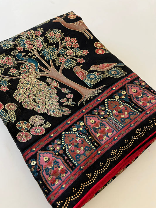 New Designer Fancy Saree-127-1129