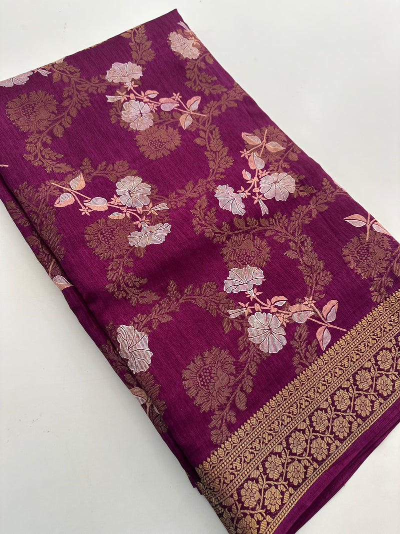 Tussar Fancy New Prints-J18