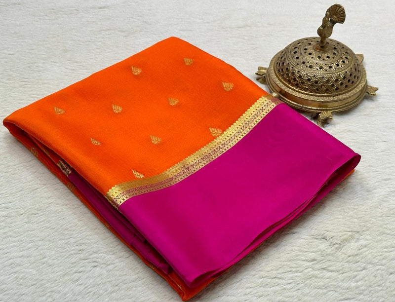 Semi Mysore Silk Saree