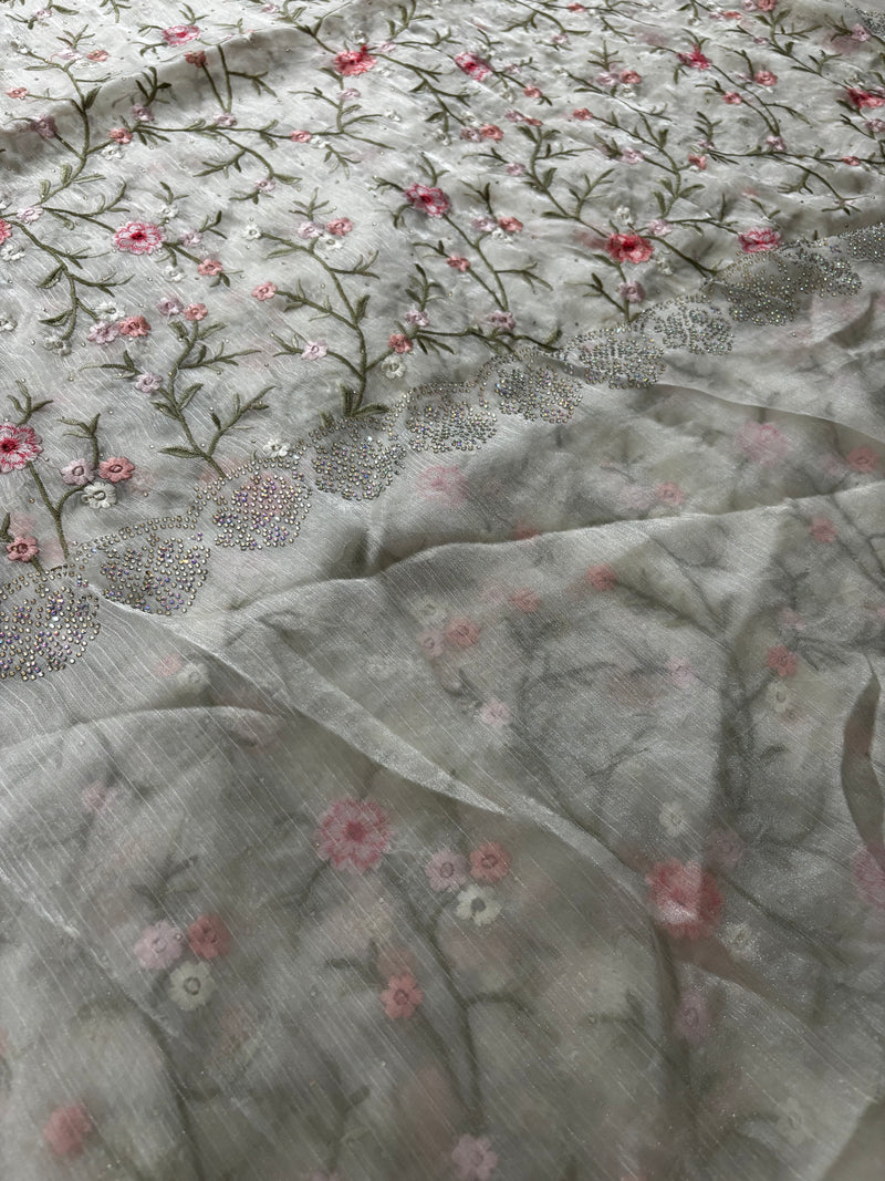 Embroidery Fancy Organza-M10