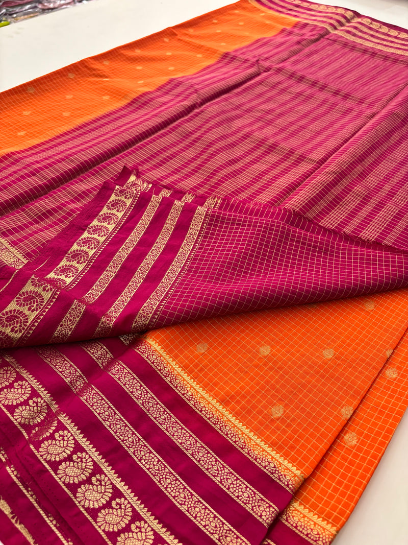 Semi Mysore Silk-J28