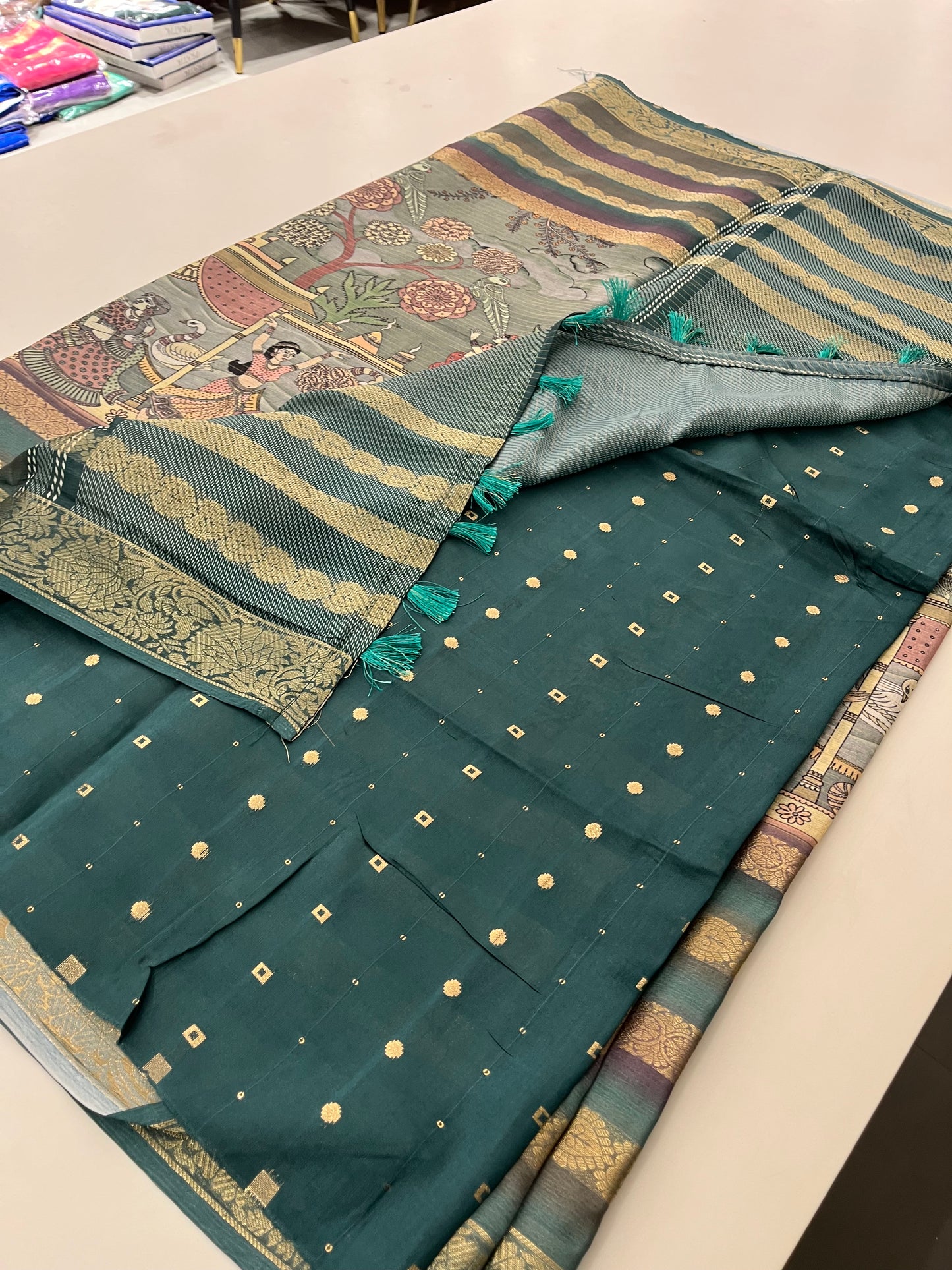 Organza Fancy Saree