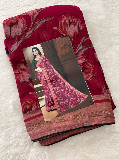 M14-Printed Chiffon