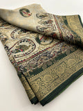 Tussar Fancy Printed -JU30