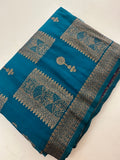 Kalamkari Tussar Printed-M26