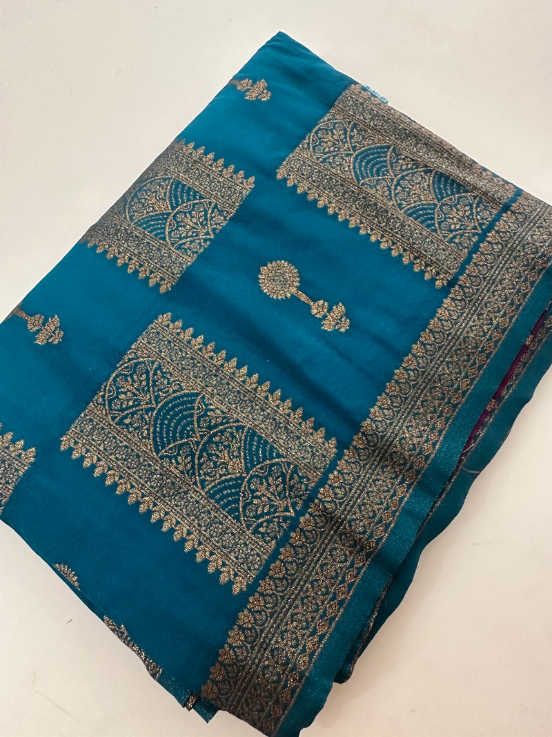 Kalamkari Tussar Printed-M26