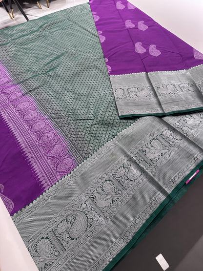 210 Semi Silk Purple X Green