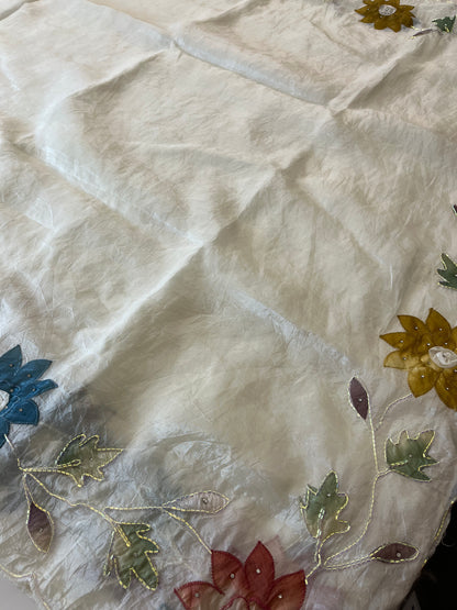 Buttersilk fancy saree