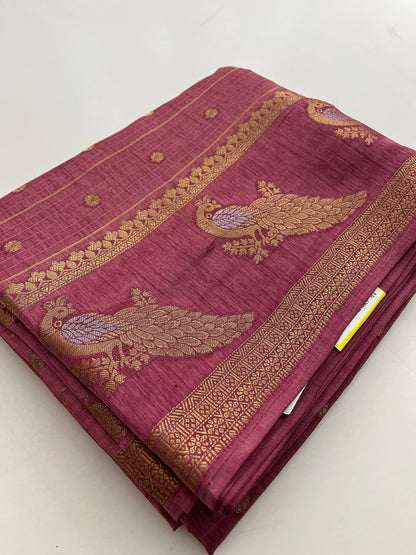 Tussar Fancy saree