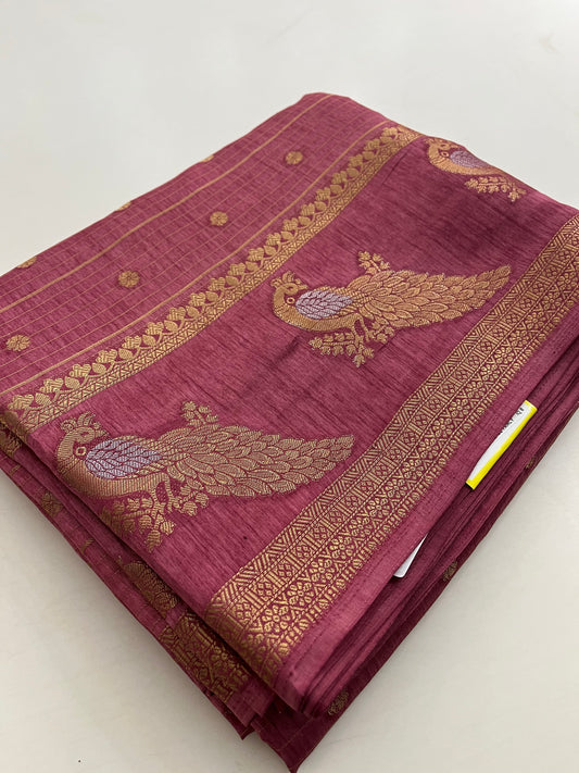 Tussar Fancy saree