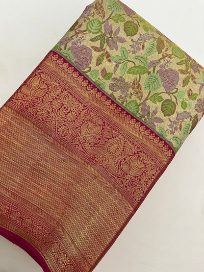 Pure Kanchi Silk Saree