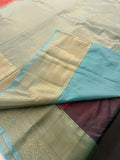 Kanchi Semi Silk Tissue Brocade-JU10