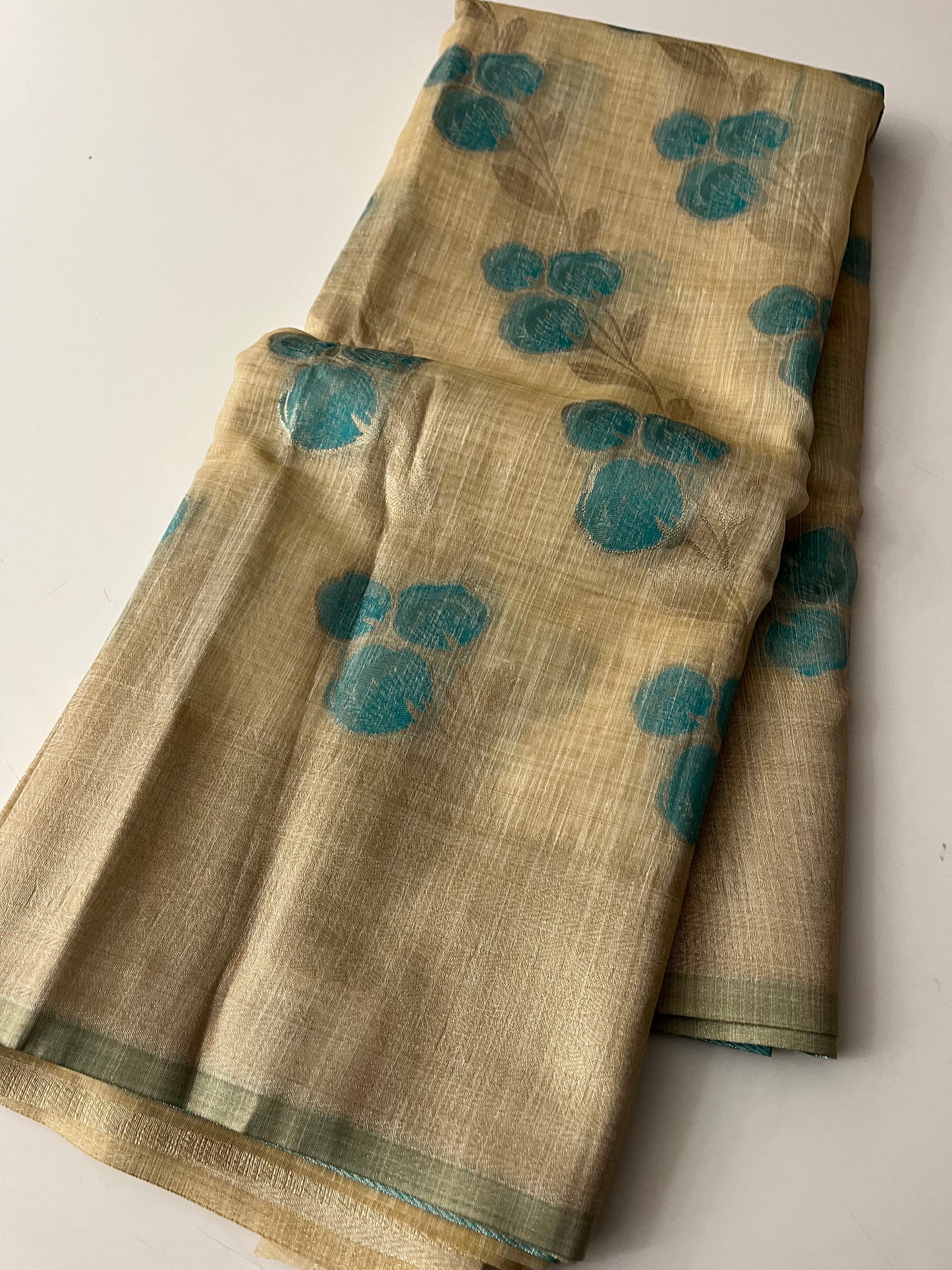 199 SOFT TUSSAR COTTON FLORAL