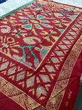 Ikkat Print Crape Chiffon-M26