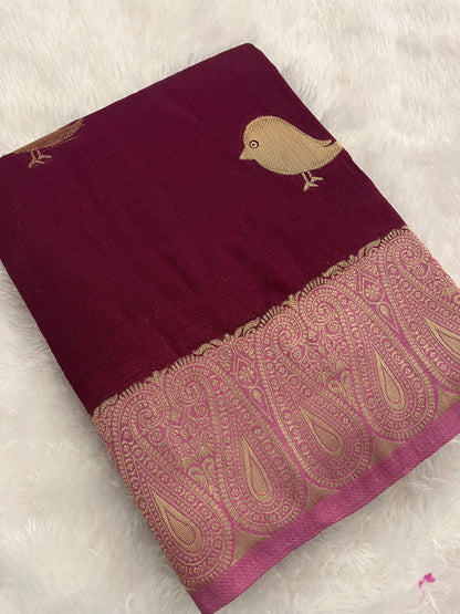 Crape Sparrow Buttas Fancy -F8