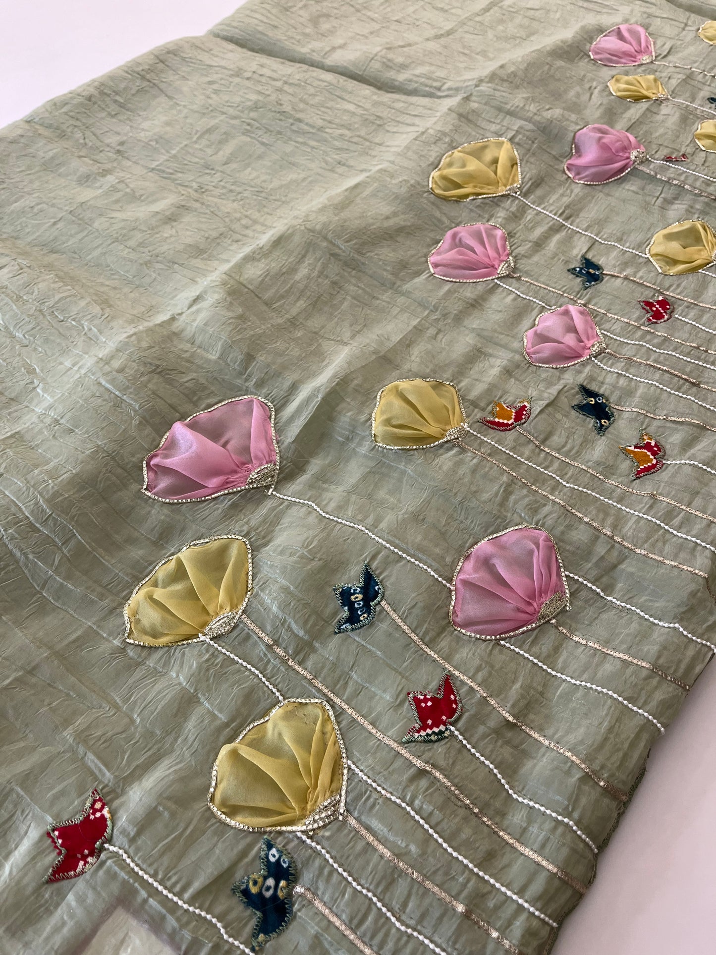 Soft organza designer fancy