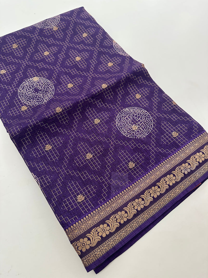 Tussar Fancy Saree -J22