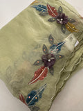 Organza Work Fancy Appliqué Work-M24