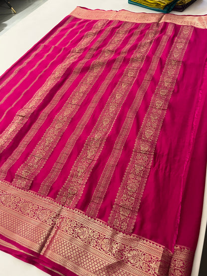 1911 Semi Mysore Crape Silk