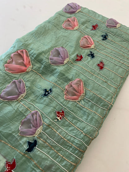 Soft organza designer fancy