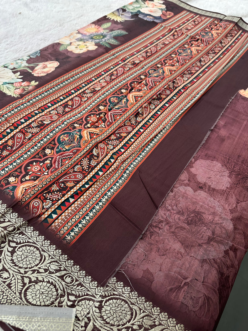 Semi Viscose Digital Prints -JU6