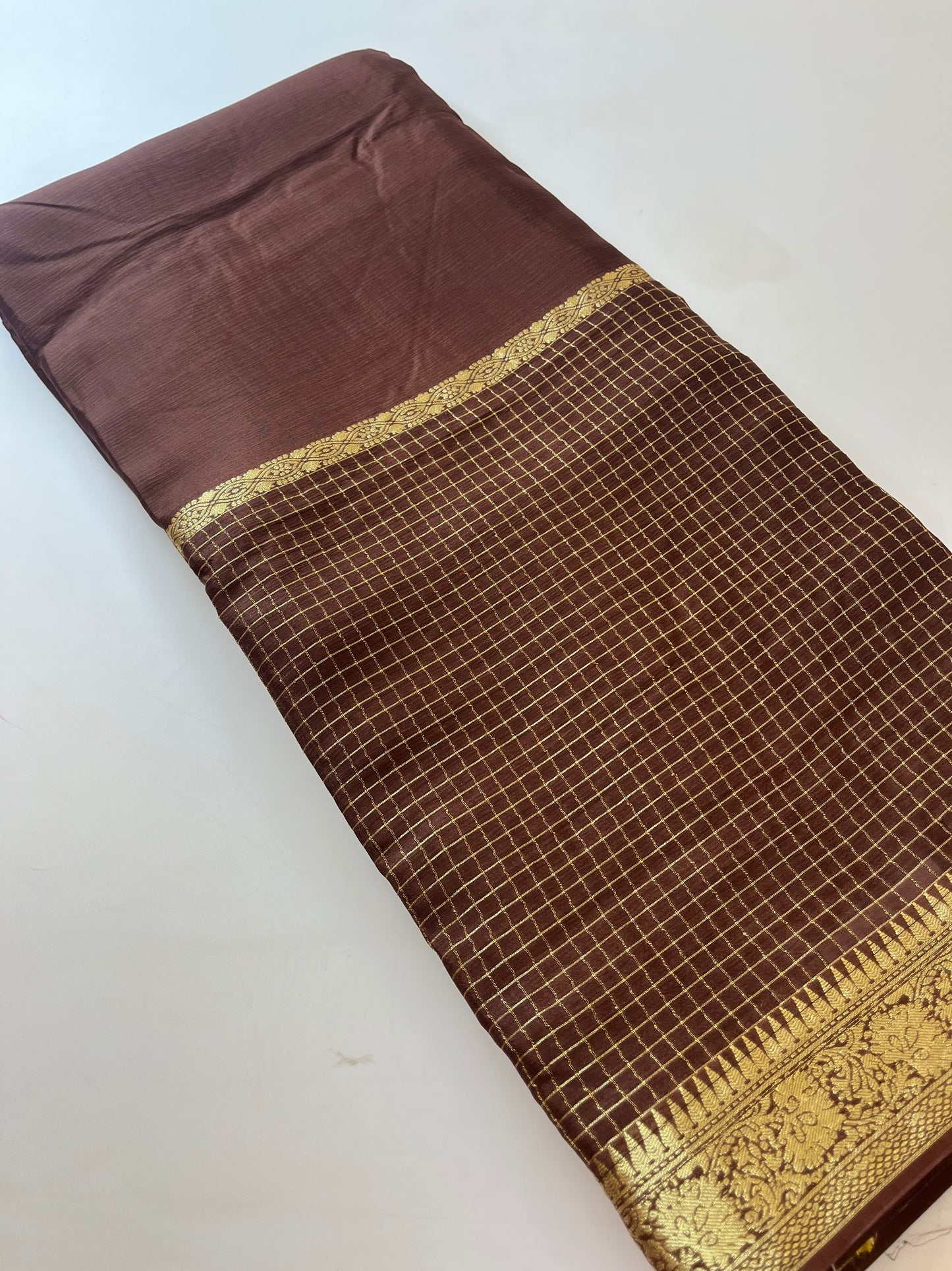 Banarasi Crape Checks