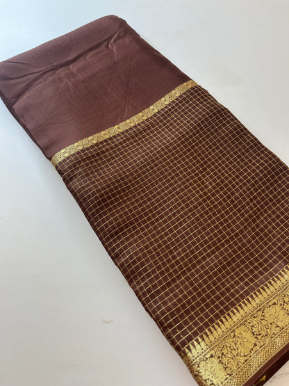 Banarasi Crape Checks