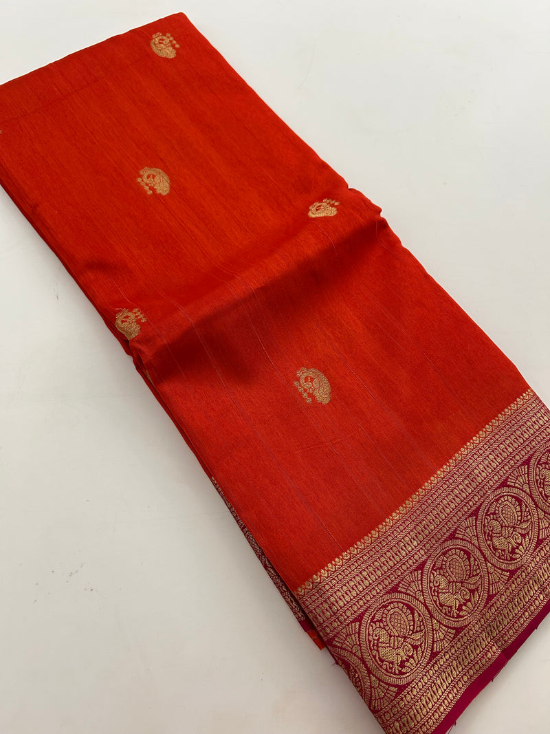 Premium Tussar Fancy Saree-J9