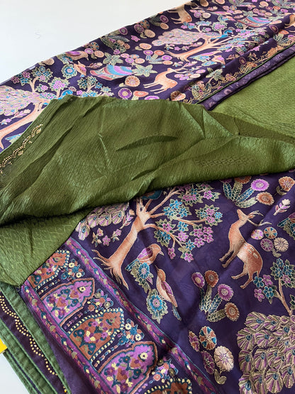 New Designer Fancy Saree 127-1129