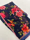 Premium floral printed Chiffons -AU4
