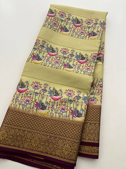 279 PURE MYSORE CRAPE SILK 120 GSM