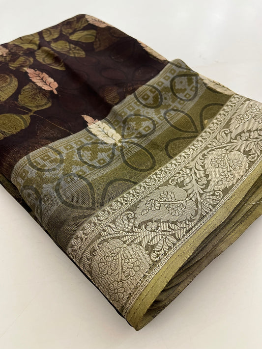 Linen Cotton Printed