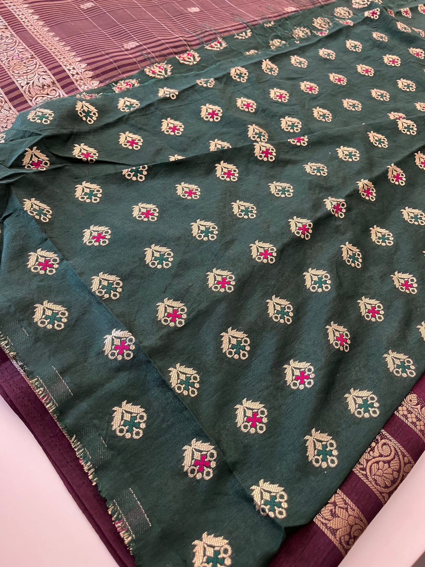 Dola silk fancy saree