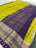 Fancy Tussar Silk Saree-JU13
