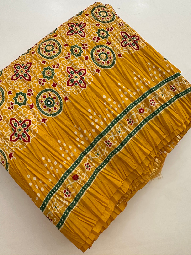 Crush Patola Fancy Saree-J25