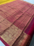 Semi Kanchi Silk Saree-J24