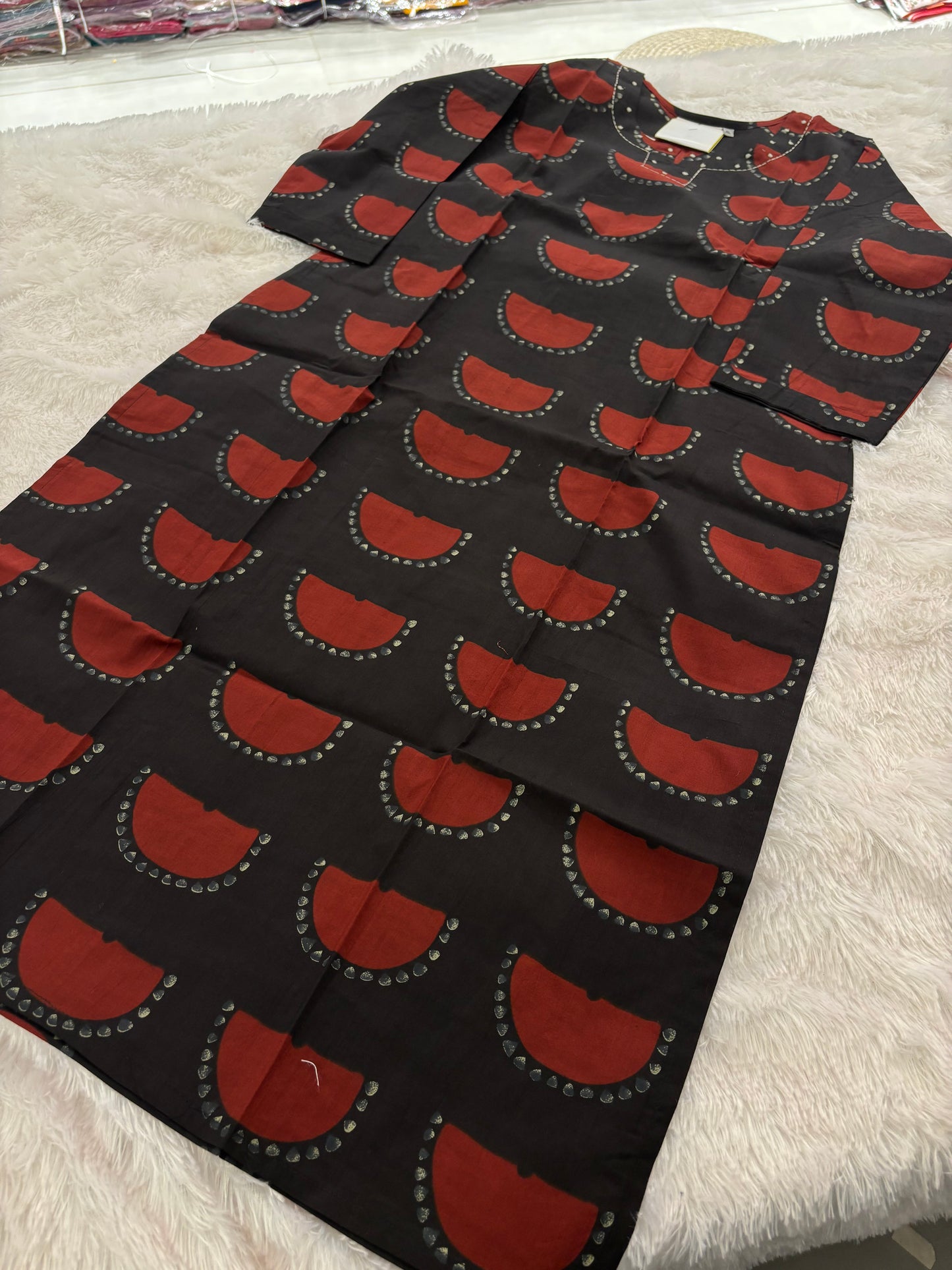 3 Piece Kurti Regular Fit Straight