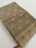 Tissue Organza Paithani Pallu-JU4