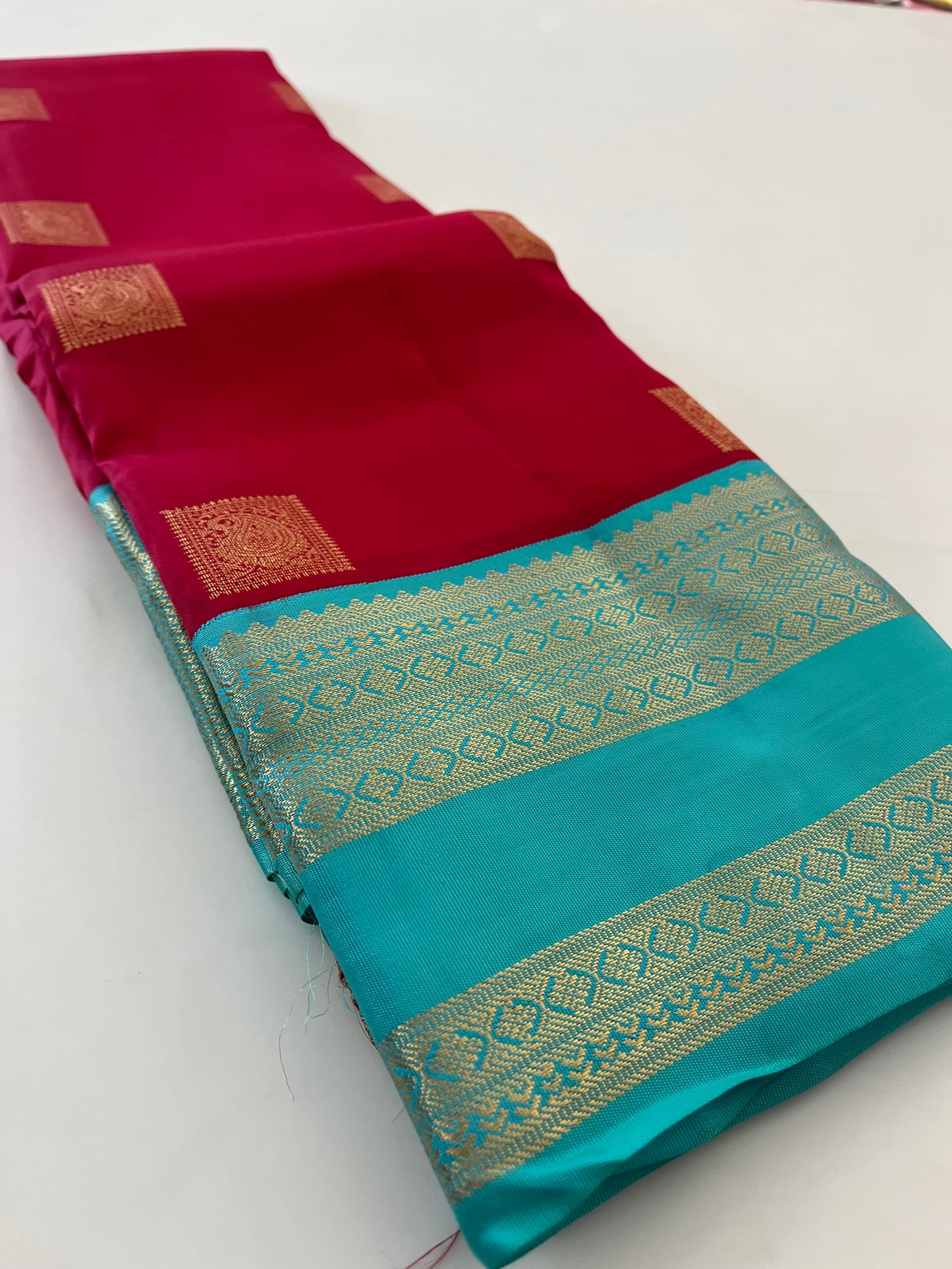 Pure Kanchi Puram silk saree