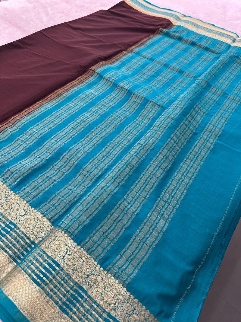 Semi Mysore Crape Fancy-JU4