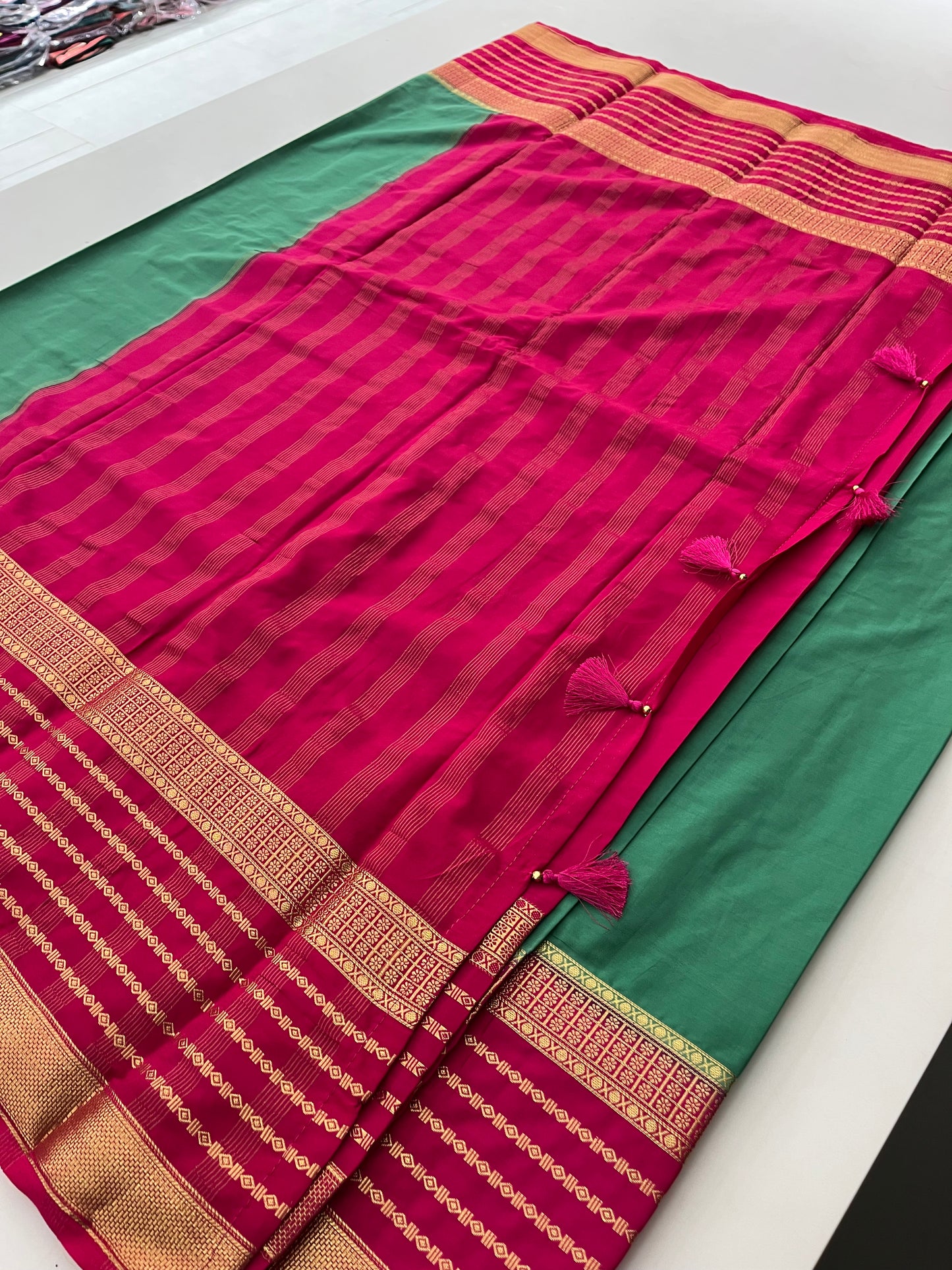Semi Mysore Crepe Silk