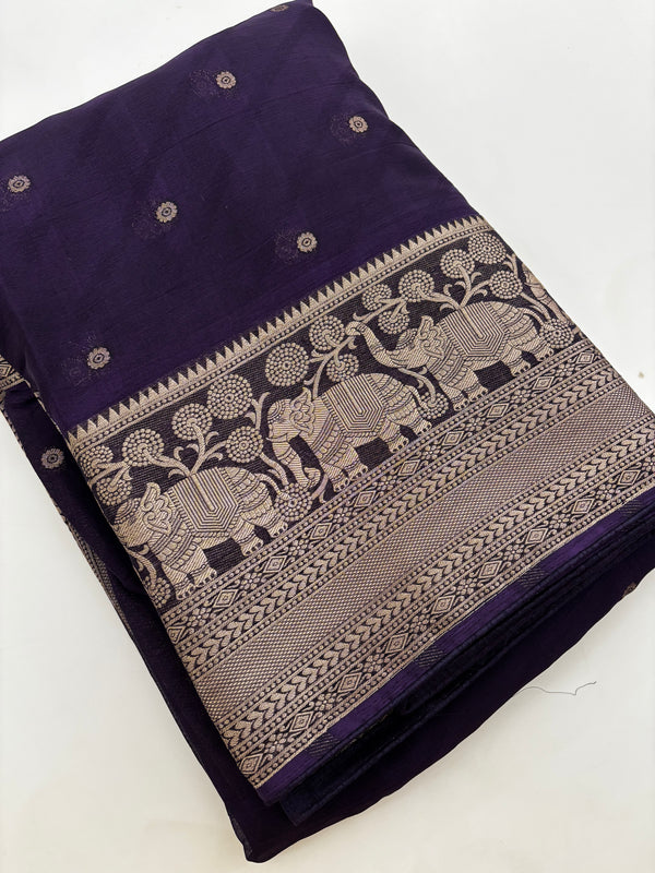 Premium Laser Chiffon Saree-M15